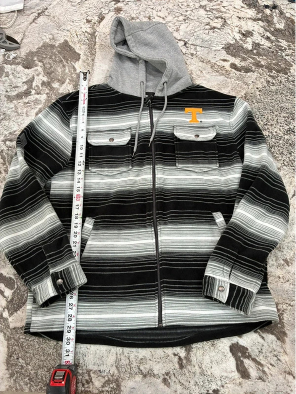 Tennessee VOLS flannel hoodie
